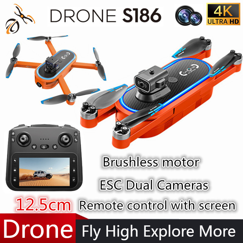 2025 S186 Drone Professional 4 - Drone Camera 4K review and price