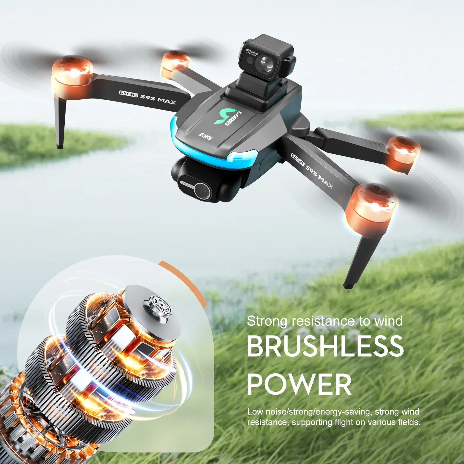 NEW S9S MAX MINI Drone 4K 2-Ax - Drone Camera Wide Angle review and price