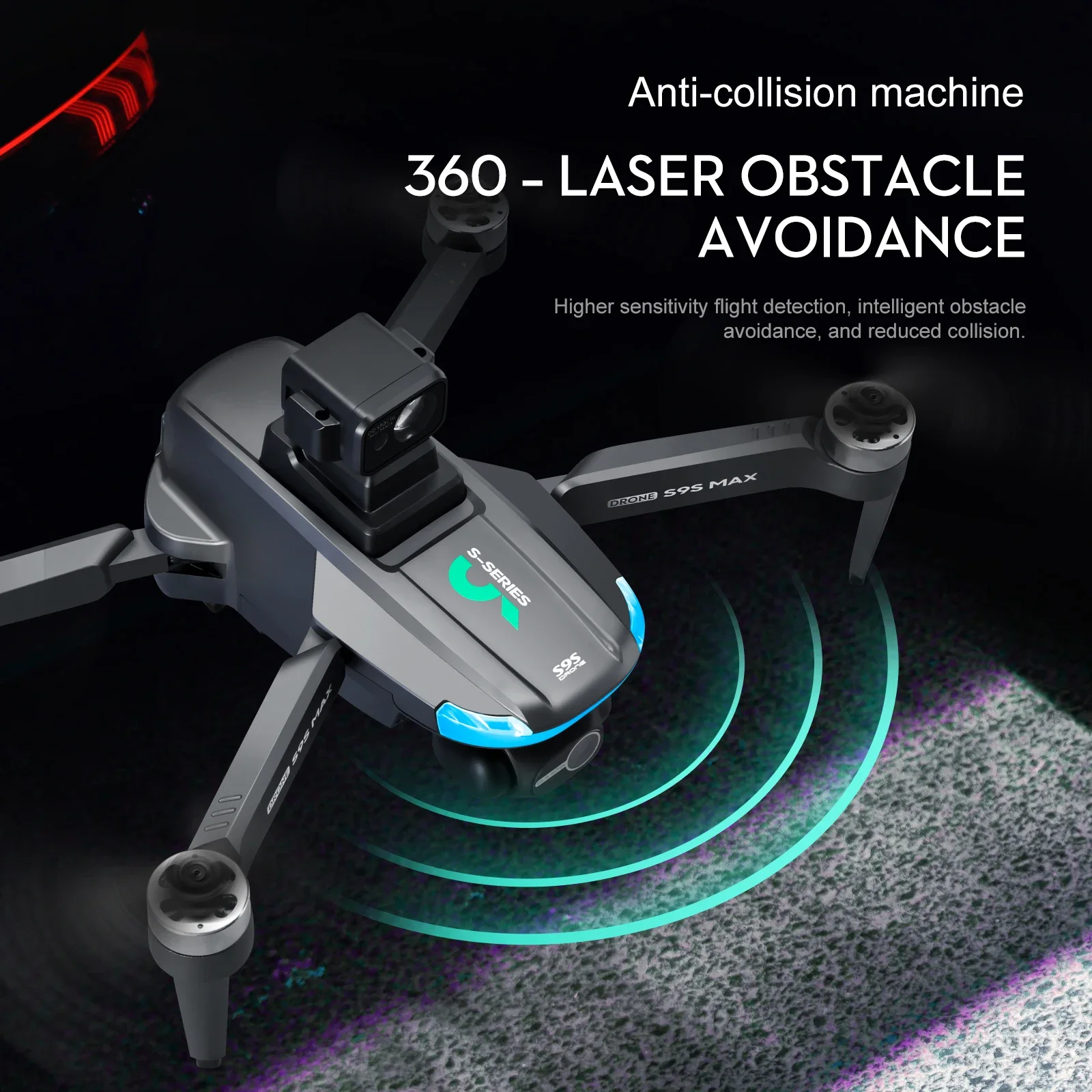 NEW S9S MAX MINI Drone 4K 2-Ax - Drone Camera Wide Angle review and price