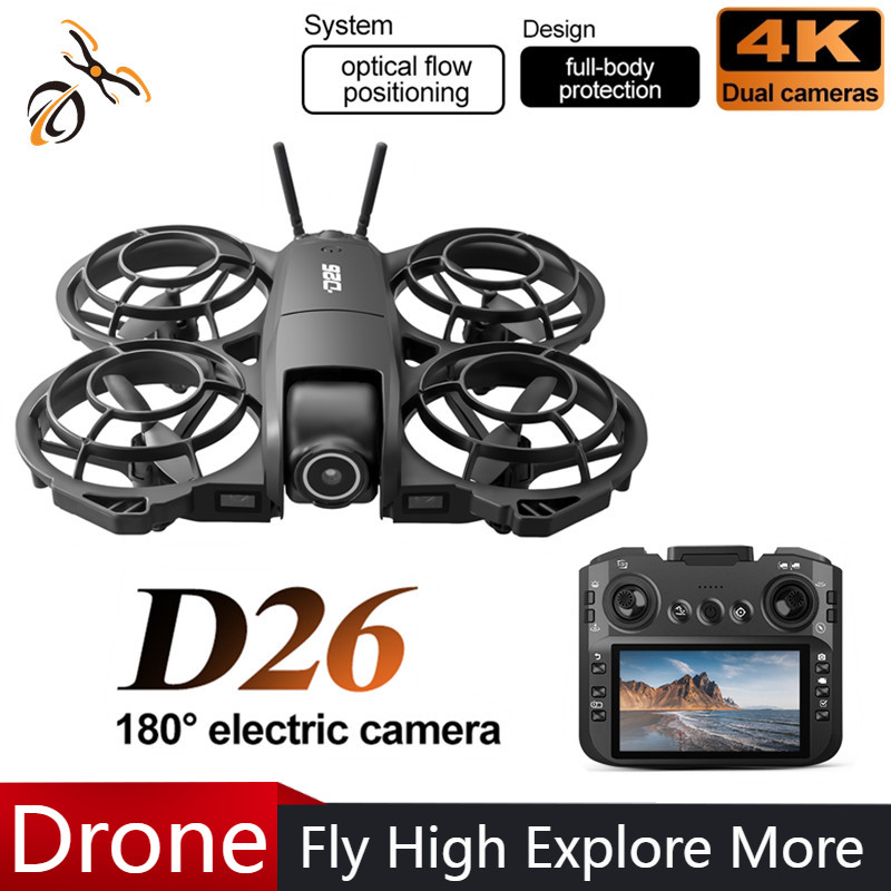 D26 Drone 4K Aerial HD 180° Ca - Drone Camera 4K review and price