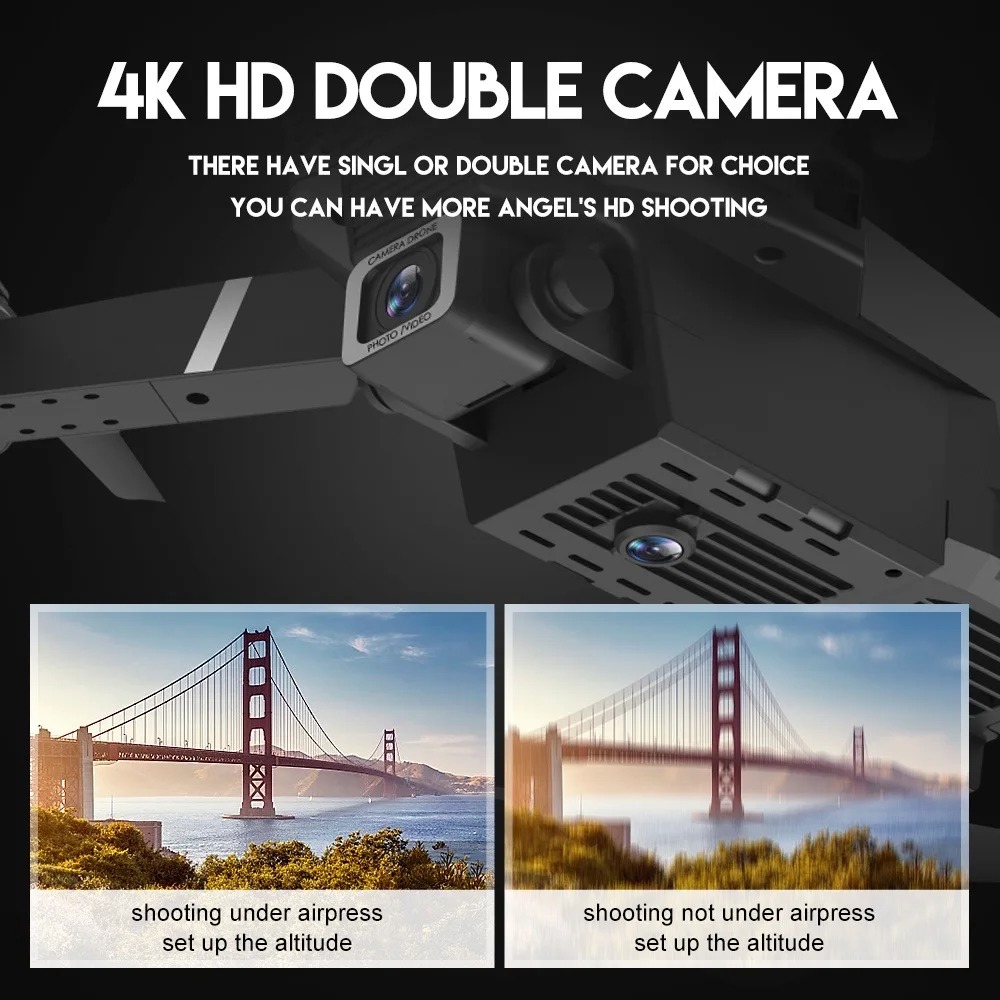 RC Drone New E88Pro 4K Profess - Drone Camera Wide Angle review and price
