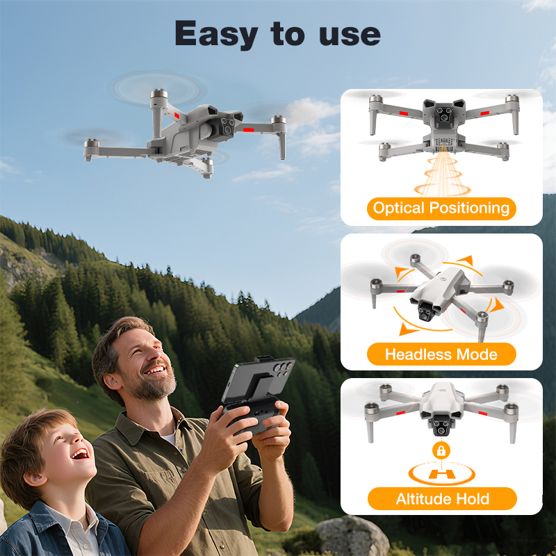 NEW Hot L017 Pro Drone Brushle - Drone Camera Wide Angle review and price